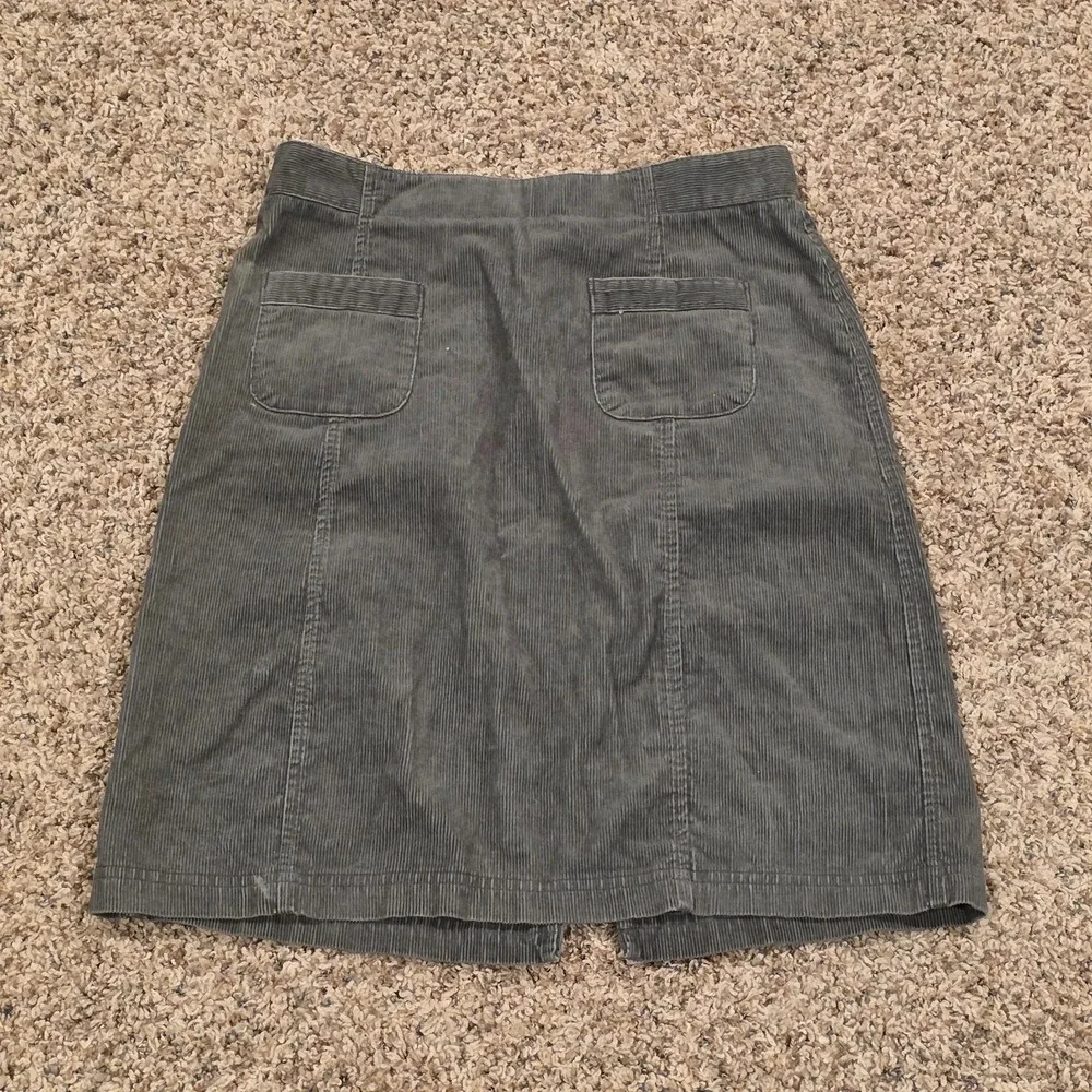 Columbia Sportswear‎ Company Mini Skirt Womens Green 6 Corduroy Classic